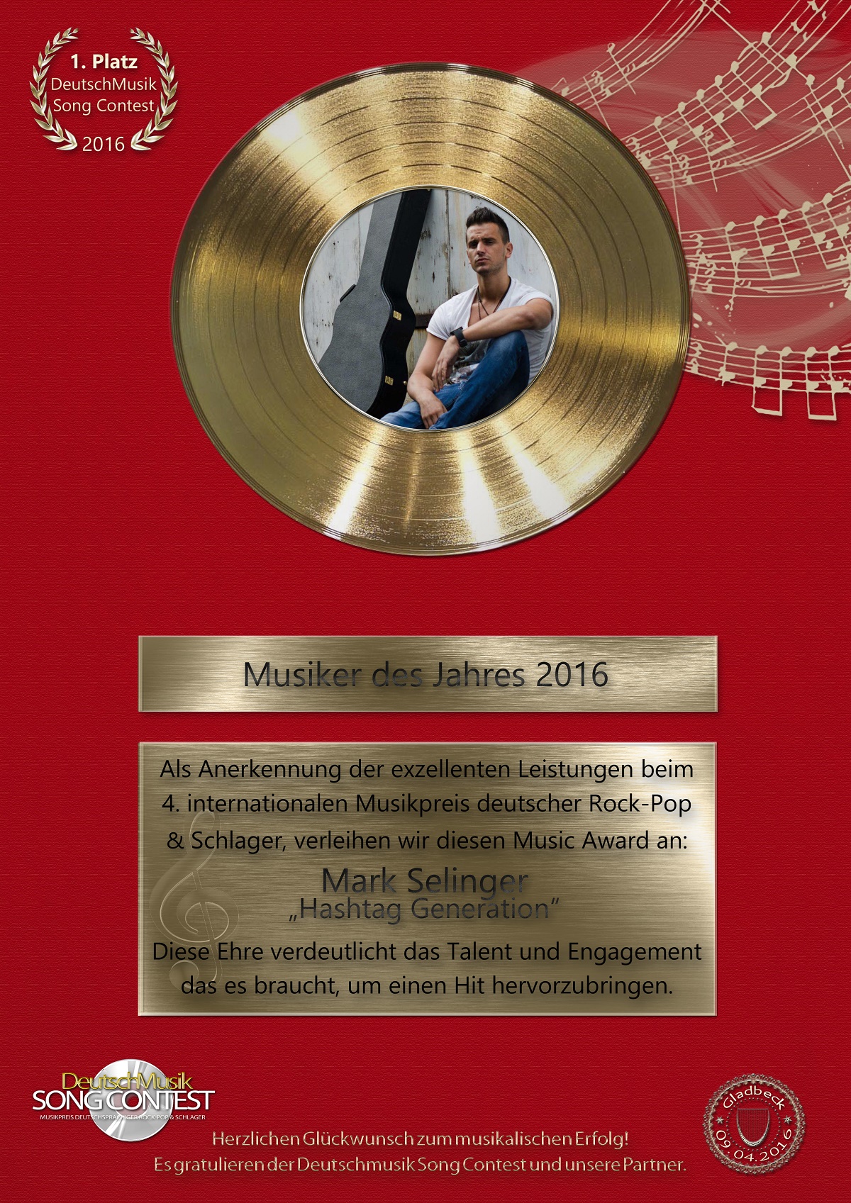 gold-award-deutschmusik-song-contest-2016-mark-selinger