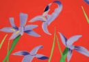 Alex Katz Flowers – Purple Irises und Yellow Flags 2023 – Ausstellung