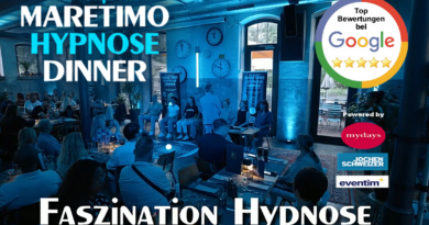 1. Hypnose-Dinner ausverkauft ! Maretimo startet neue Veranstaltungsreihe in Augsburg & München