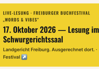 „Mission Spielfrei“: Michael Gruninger liest beim Freiburger Buchfestival im Schwurgerichtssaal
